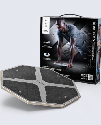 TRNR Balance Board. Wooden Wobble Board