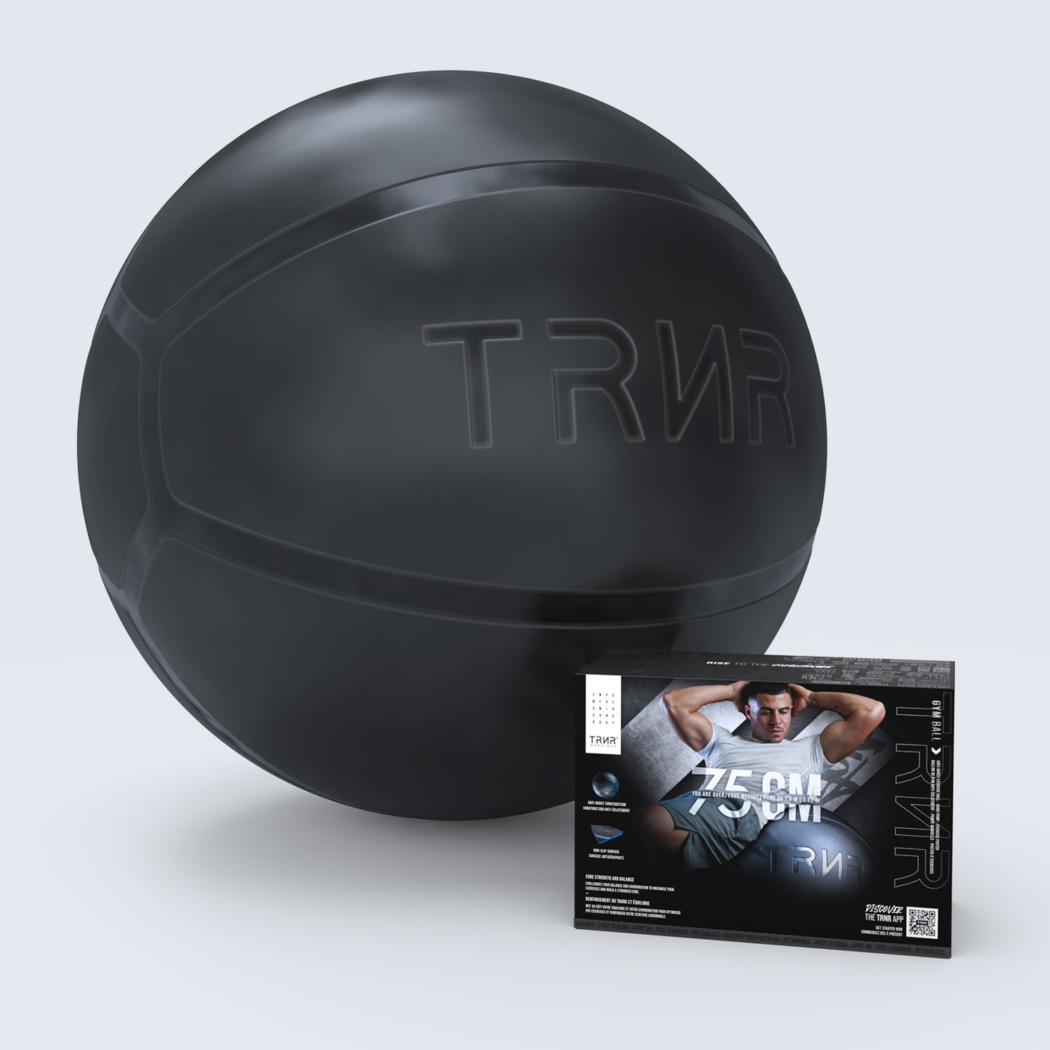 TRNR Gym Ball. Anti-burst Exercise Ball