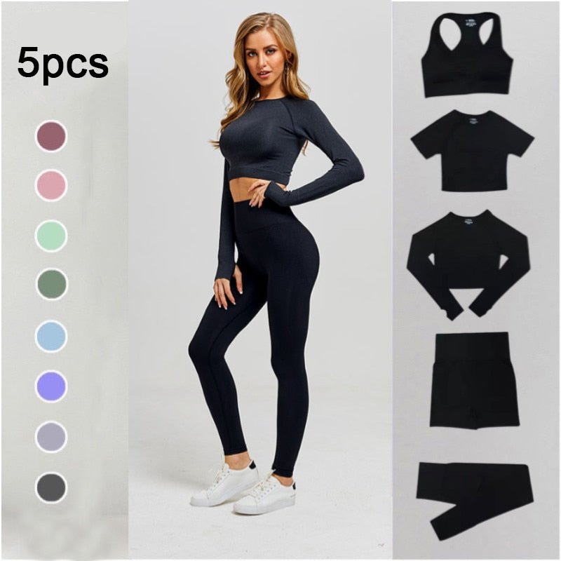 Seamless Women yoga set